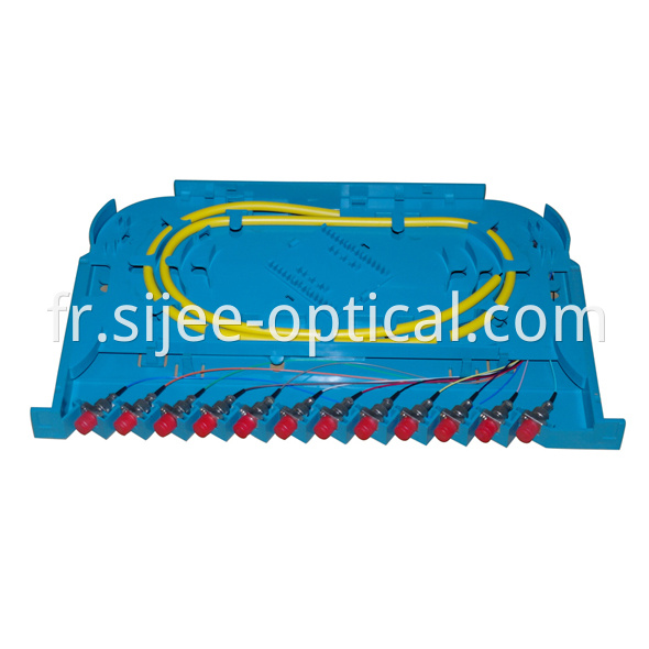 fiber optic splice tray